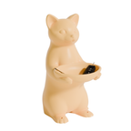 Fiastra Cat Key Holder - Yellow - cat geel studio 3