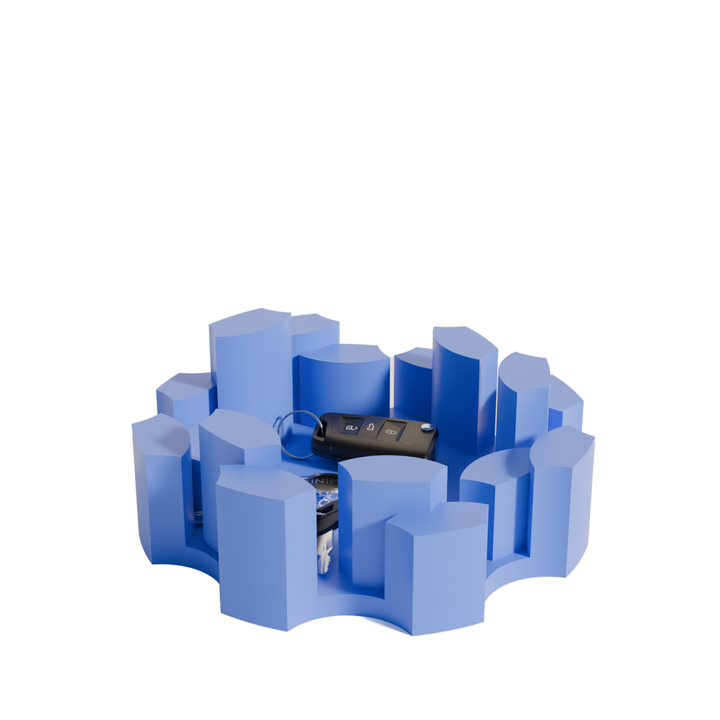 Fiastra Marova Key Organizer - Blue - marova blauw met sleutels 1