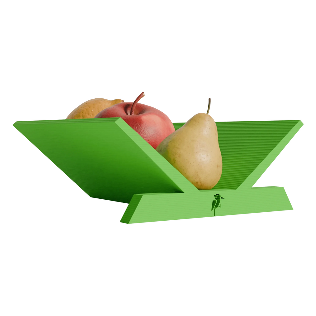Merano design fruitschaal groene editie