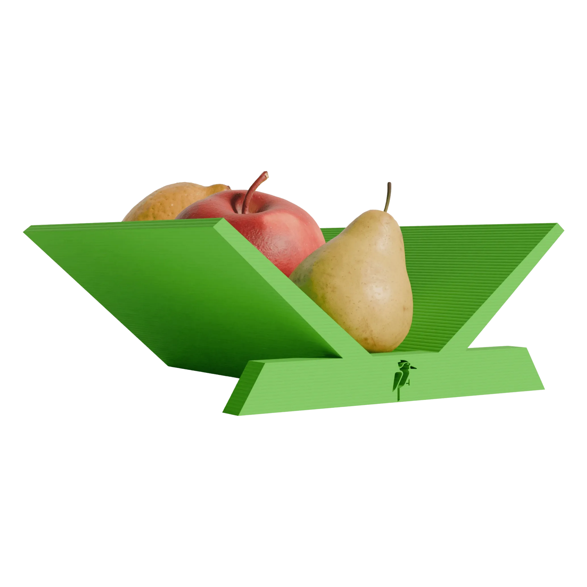 Merano design fruitschaal groene editie