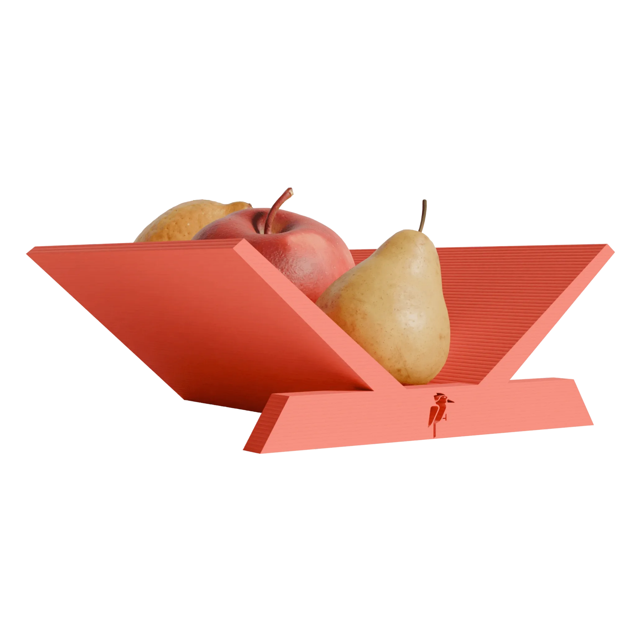 Merano design fruitschaal rode editie