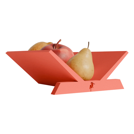 Merano design fruit bowl red edition