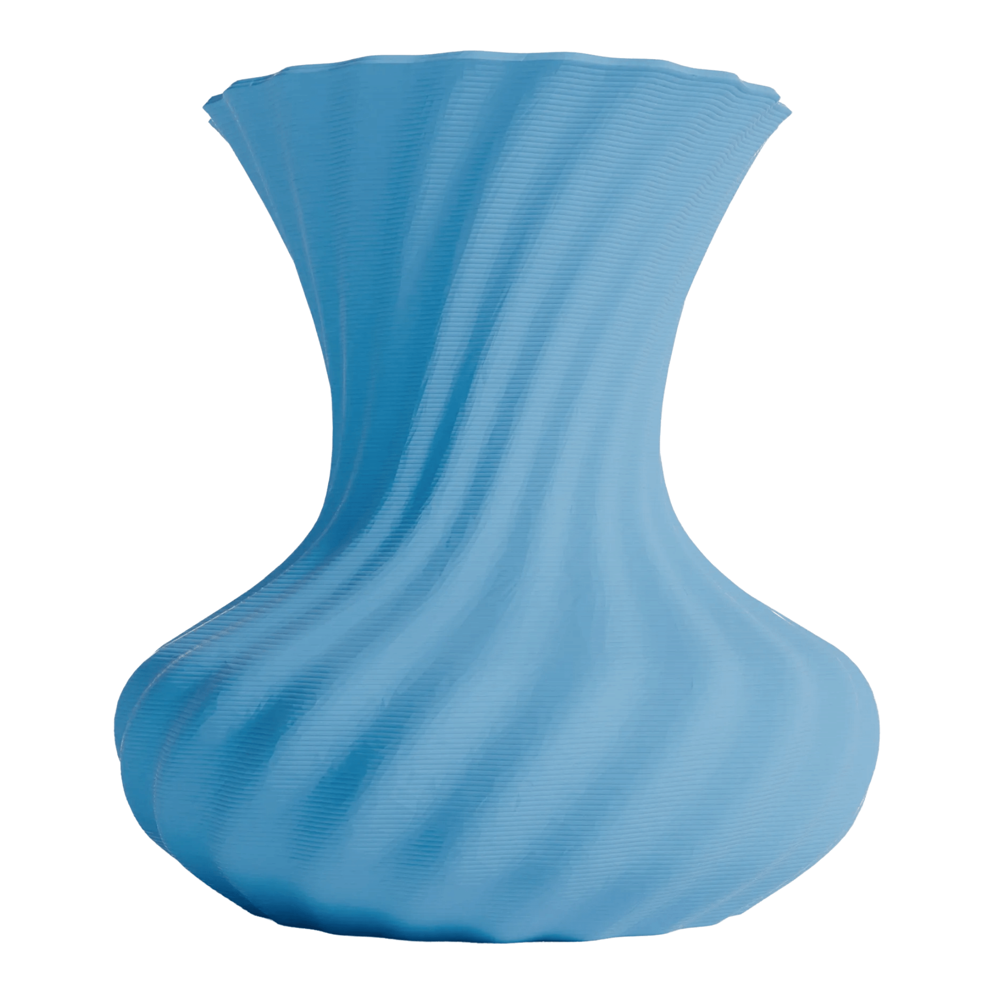 Molise design vaas blauwe editie