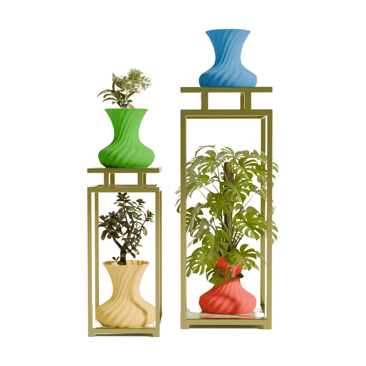 Molise design vase green edition