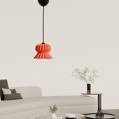 Ostia design pendant lamp red edition