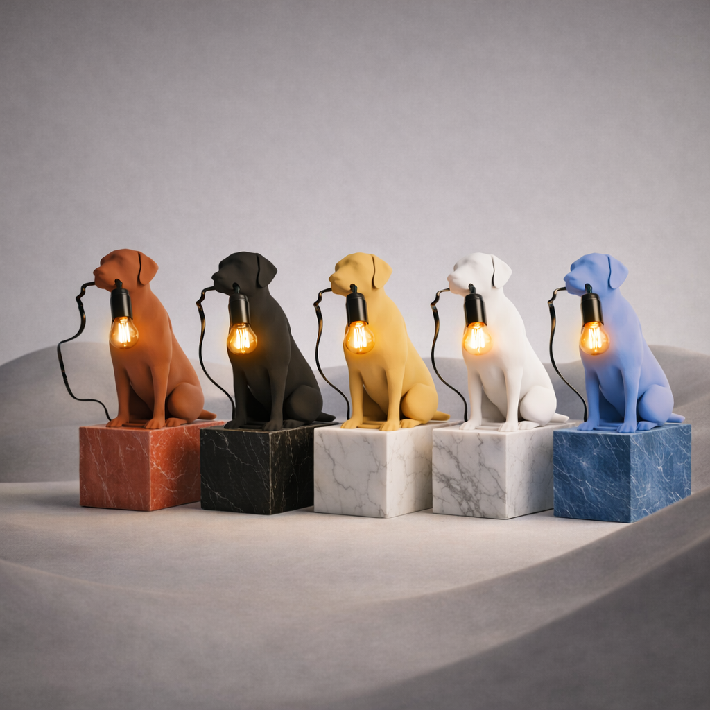 Labrador Retriever Table Lamp