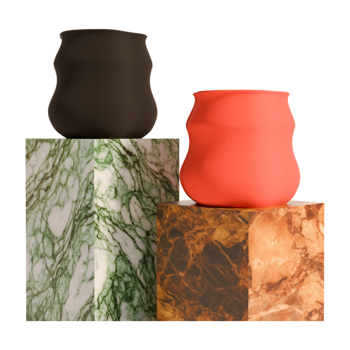 Macerata design vase red edition