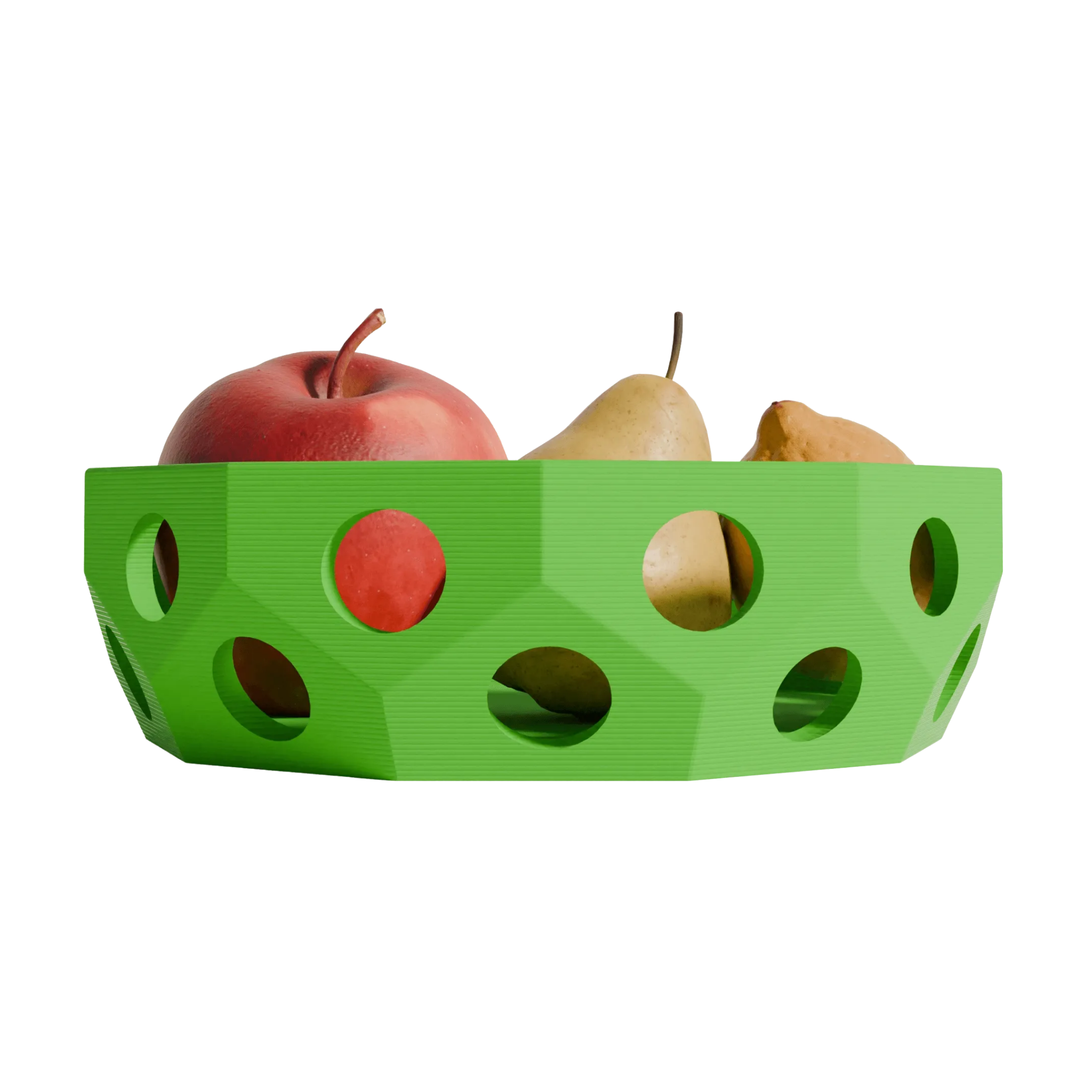 Sirolo fruitmand groene editie