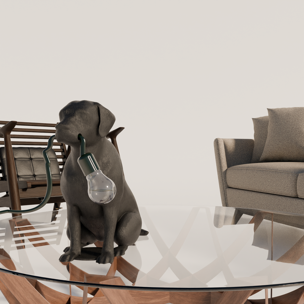 Labrador Retriever Table Lamp