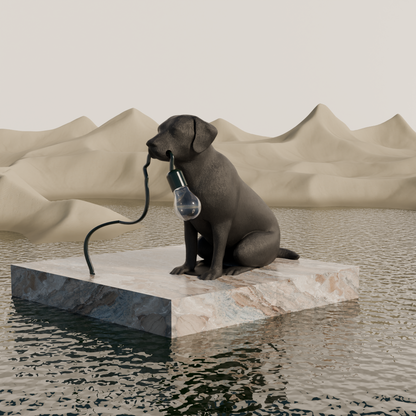Labrador Retriever Table Lamp