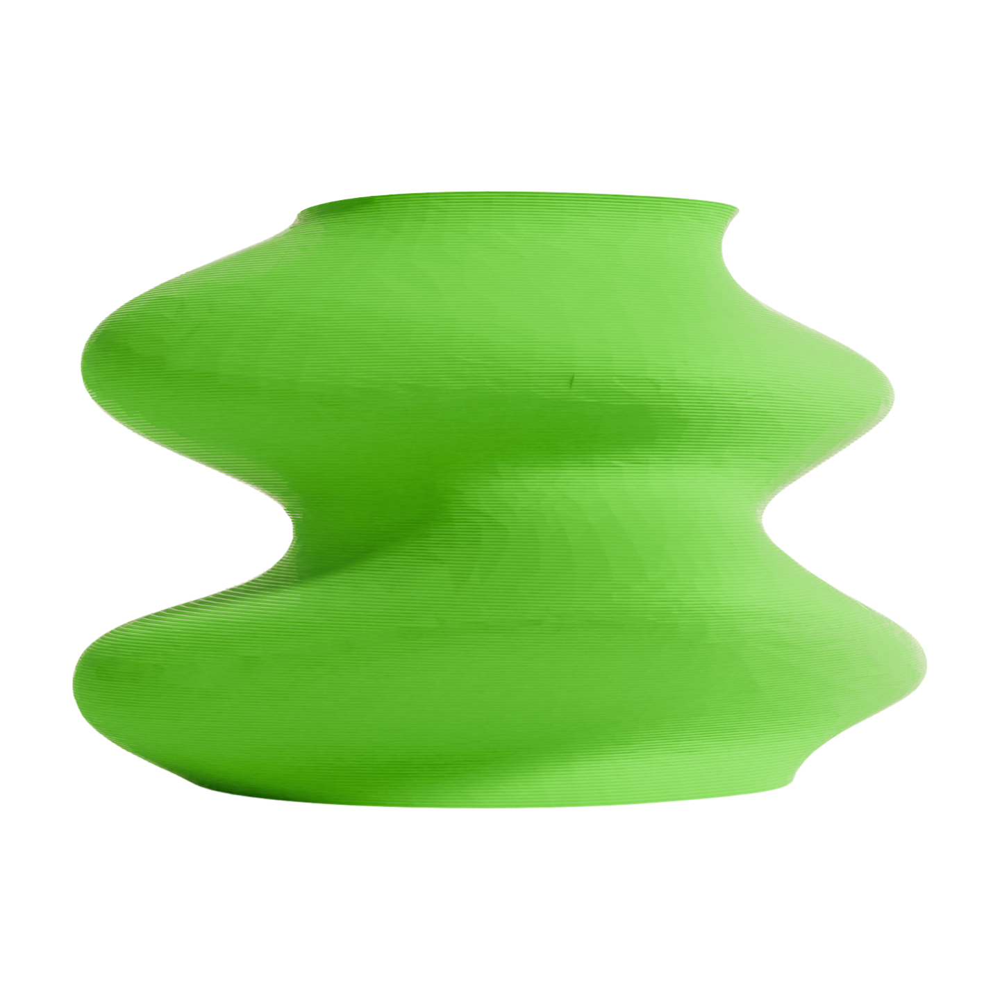 Capri design vase green edition