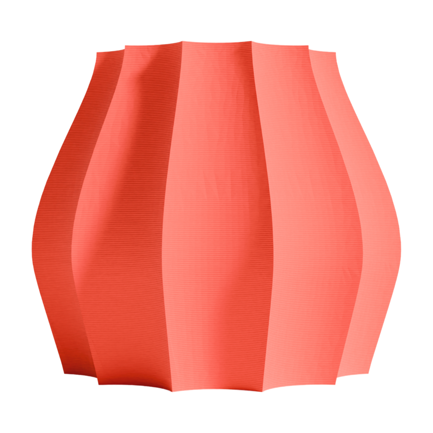 Vaso di design Manarola edizione rossa