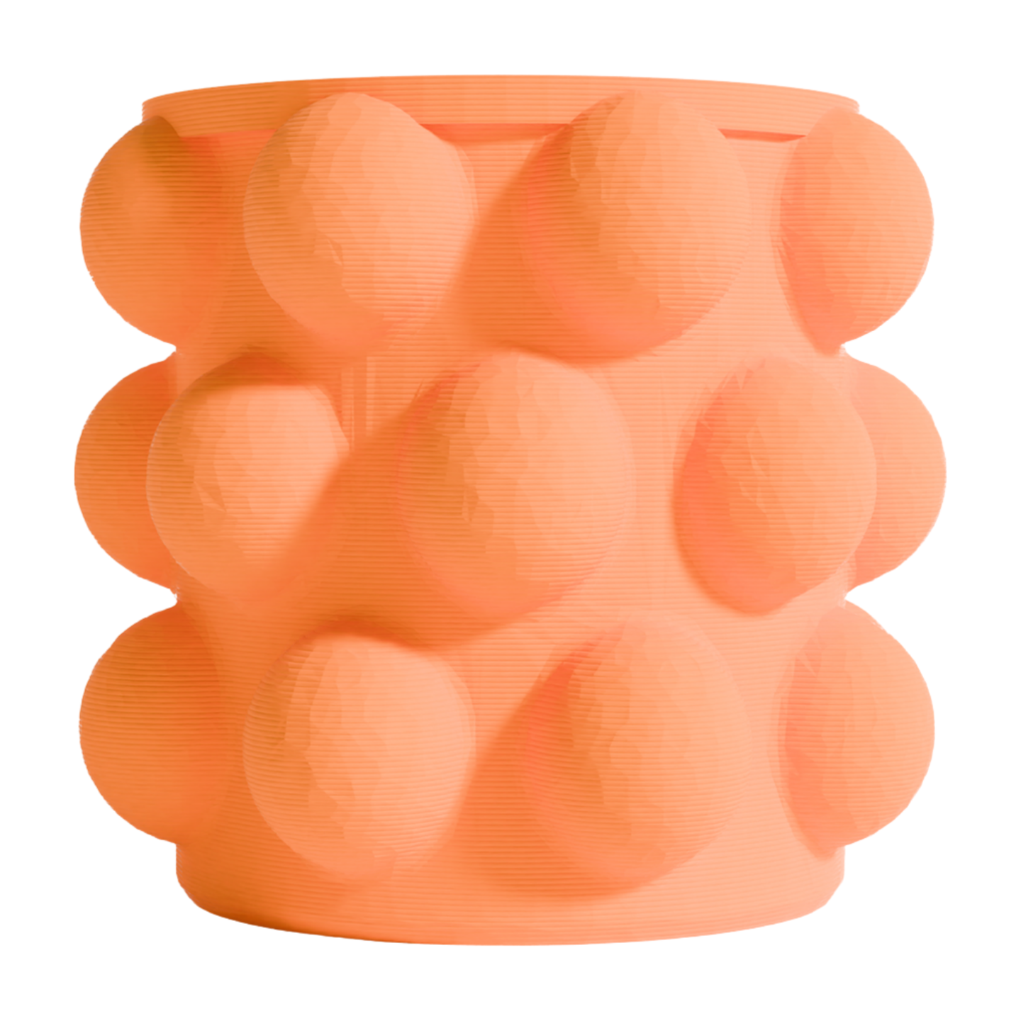 Vaso design Numana edizione arancione