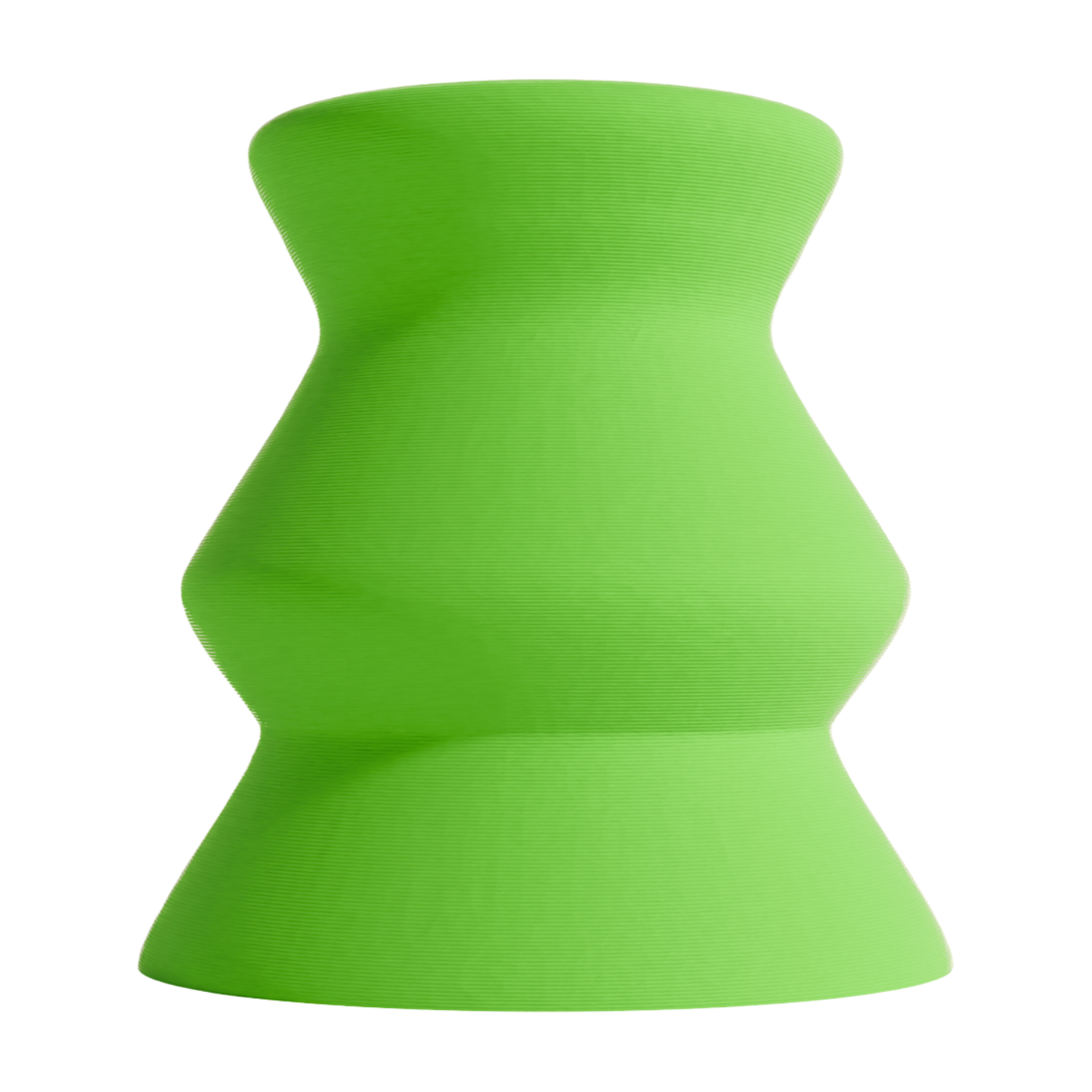 Trapani design vase green edition