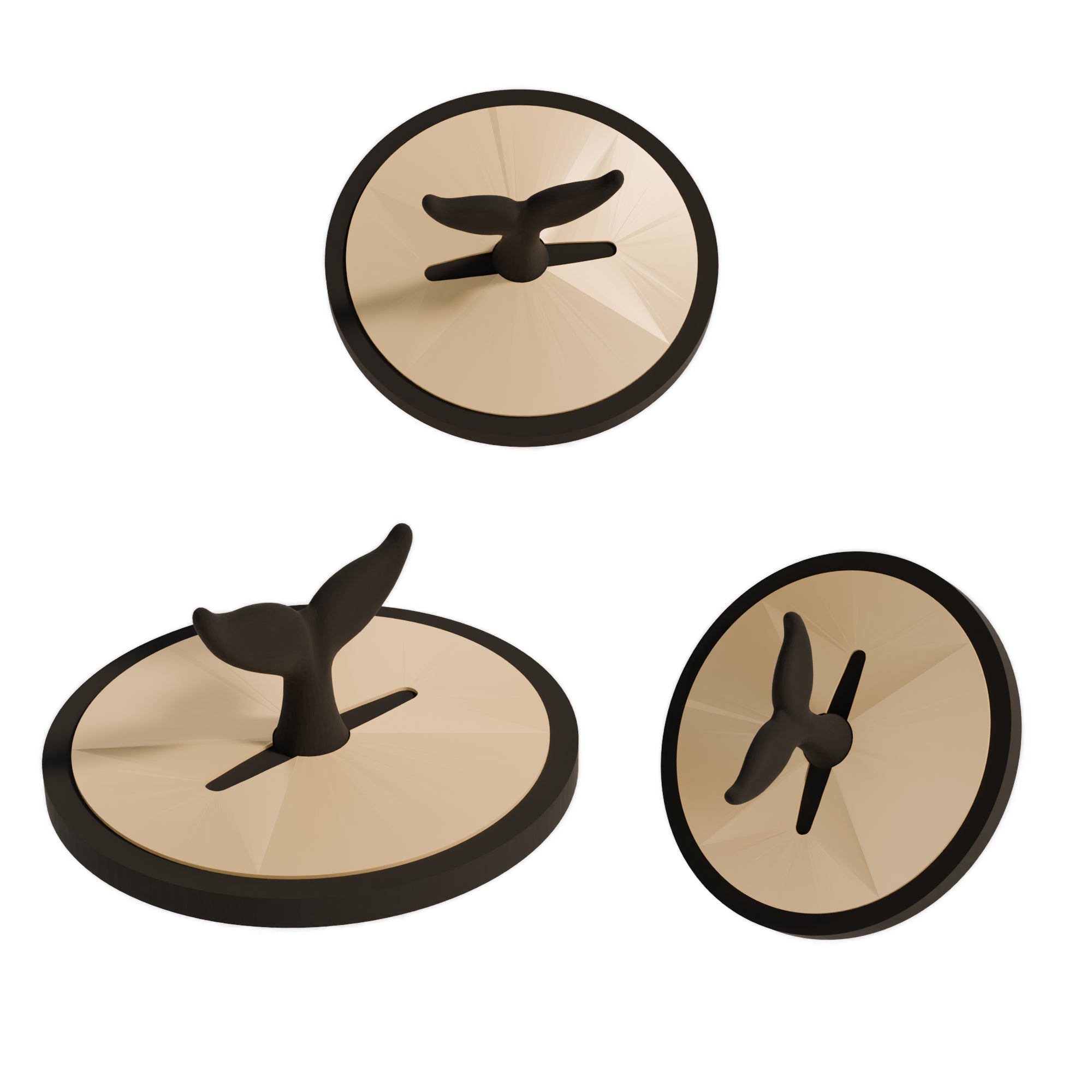 Whale Tail Serving Tray